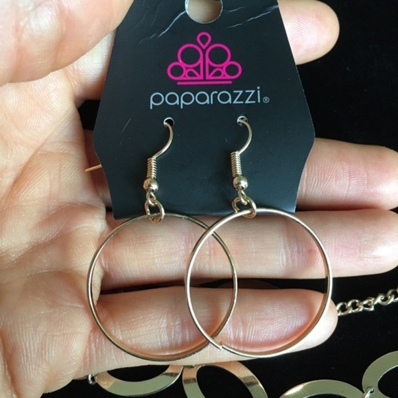 Long Gold Tone Chain Double Layer Sweater Necklace + Free Gift - Picture 4 of 12